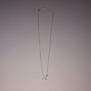 Sterling Silver “M” Necklace